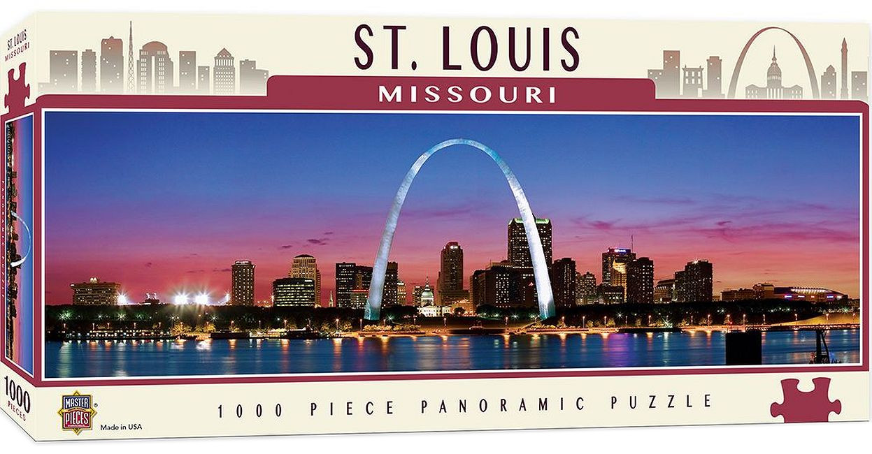 Панорамен пъзел Master Pieces от 1000 части - Сейнт Луис, Мисури