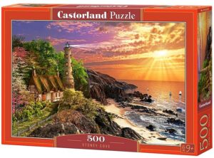 Пъзел Castorland от 500 части - Каменисто заливче