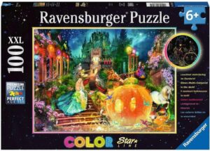 Светещ пъзел Ravensburger от 100 XXL части - Танц в нощта