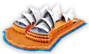 3D Пъзел Cubic Fun от 58 части - Sydney Opera House