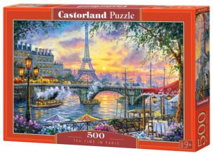 Пъзел Castorland от 500 части - Време за чай в Париж
