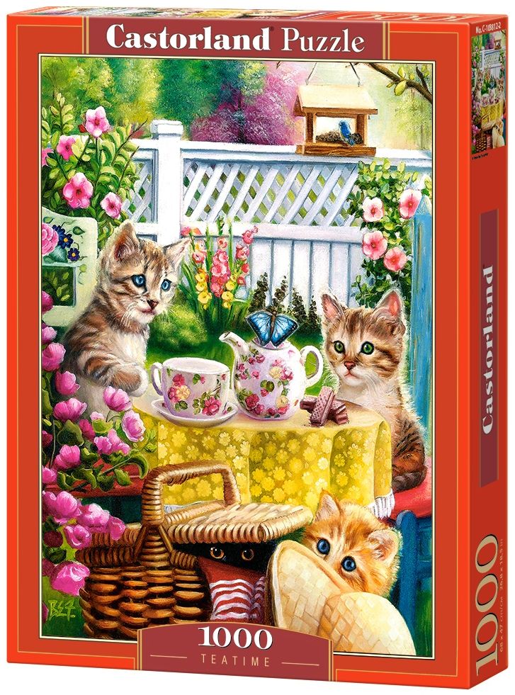 Пъзел Castorland от 1000 части - Чаено парти