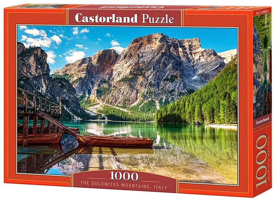 Пъзел Castorland от 1000 части - Доломитите, Италия