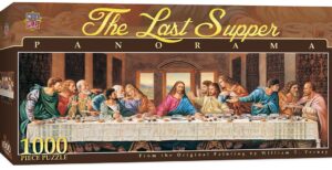 Панорамен пъзел Master Pieces от 1000 части - Тайната вечеря, Уилям Търни