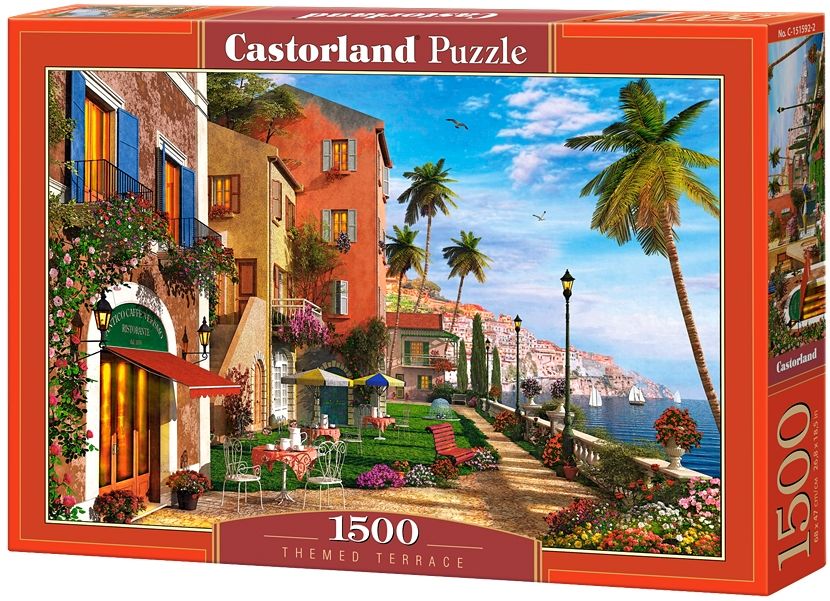 ###ДУБЛИРАН!!! Пъзел Castorland от 1500 части - Тематична тераса