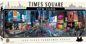 Панорамен пъзел Master Pieces от 1000 части - Таймс Скуеър, Ню Йорк