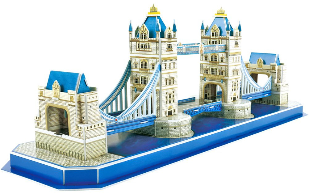 3D Пъзел Cubic Fun от 52 части - Tower Bridge