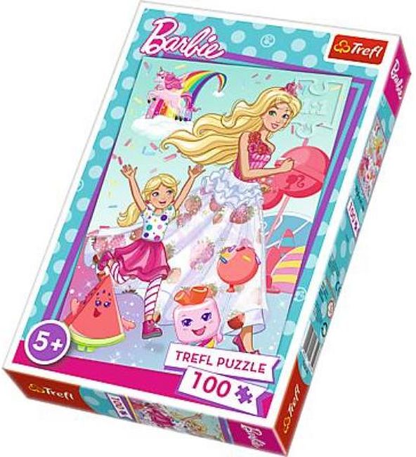 Пъзел Trefl от 100 части - Светът на Барби