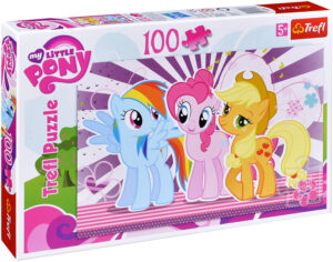 Пъзел Trefl от 100 части - Малкото пони, Приятели
