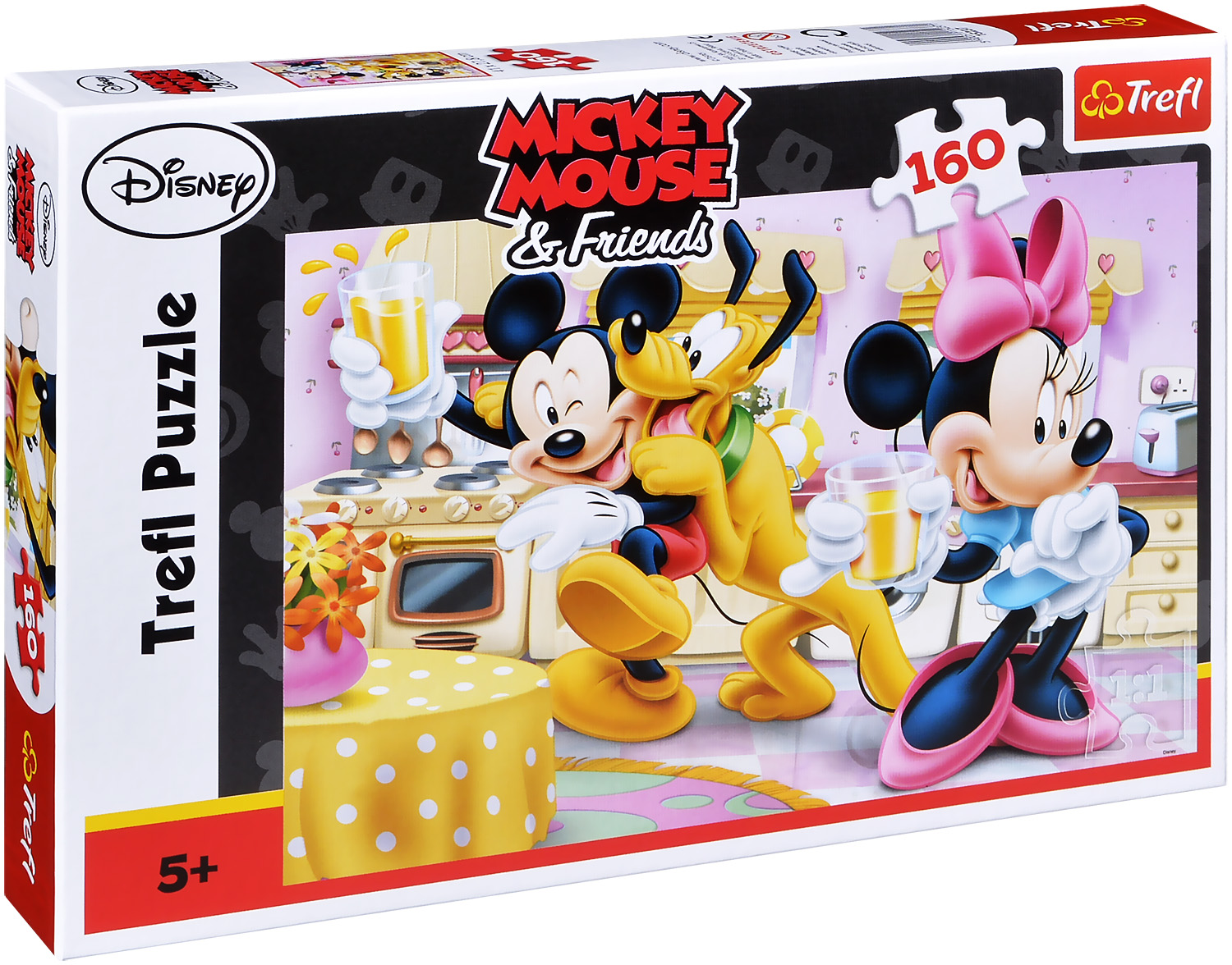 Пъзел Trefl от 160 части -  Мики, Мини и Гуфи