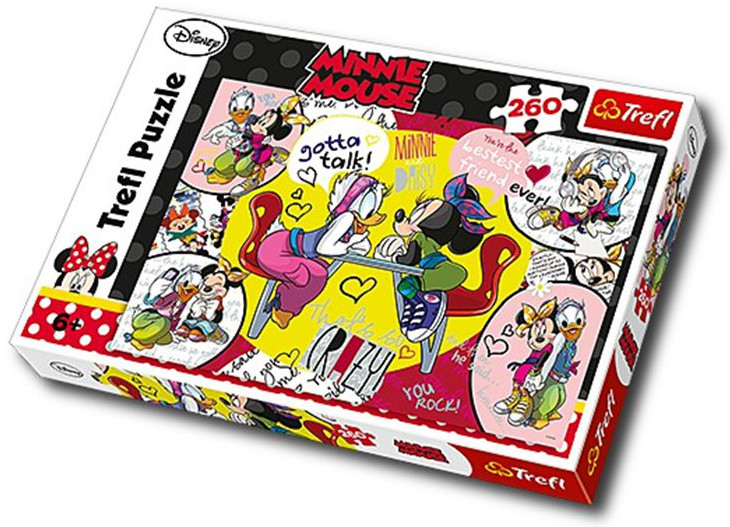 Пъзел Trefl от 260 части - Мини Маус