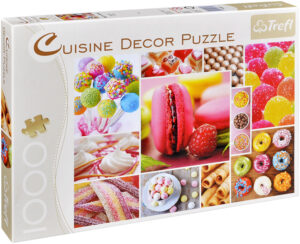 Пъзел Trefl от 1000 части - Сладкиши
