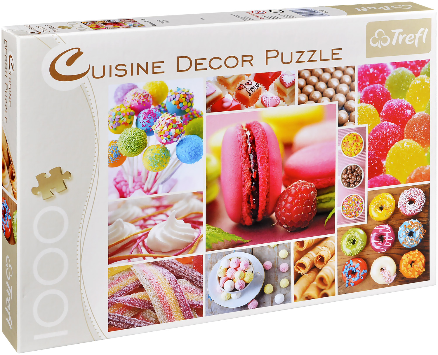 Пъзел Trefl от 1000 части - Сладкиши