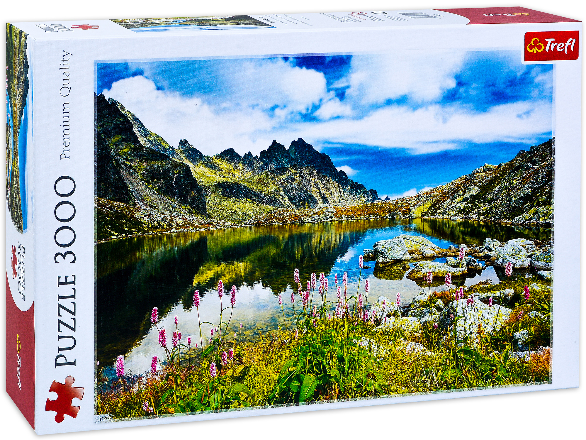 Пъзел Trefl от 3000 части - Езерце в Татри планини