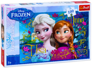 Пъзел Trefl от 100 части - Анна и Елза
