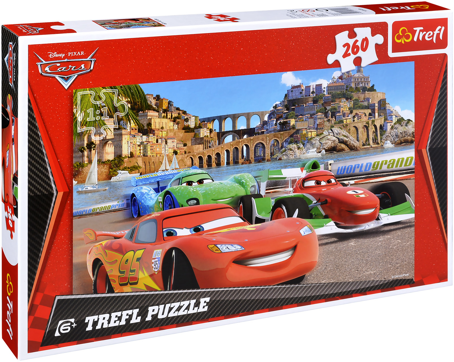Пъзел Trefl от 260 части - Колите в Порто Корсо