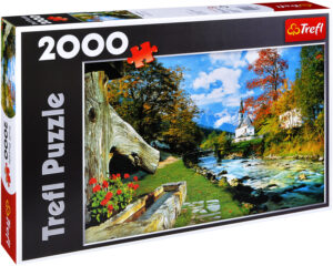 Пъзел Trefl от 2000 части - Баварски Алпи