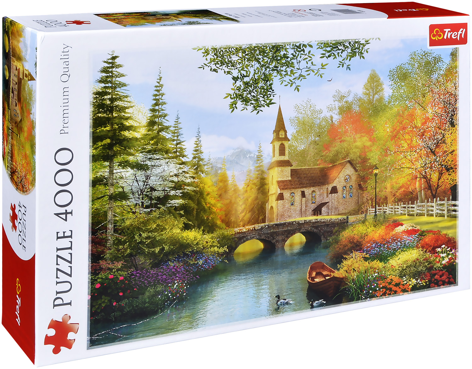 Пъзел Trefl от 4000 части - Есенна носталгия