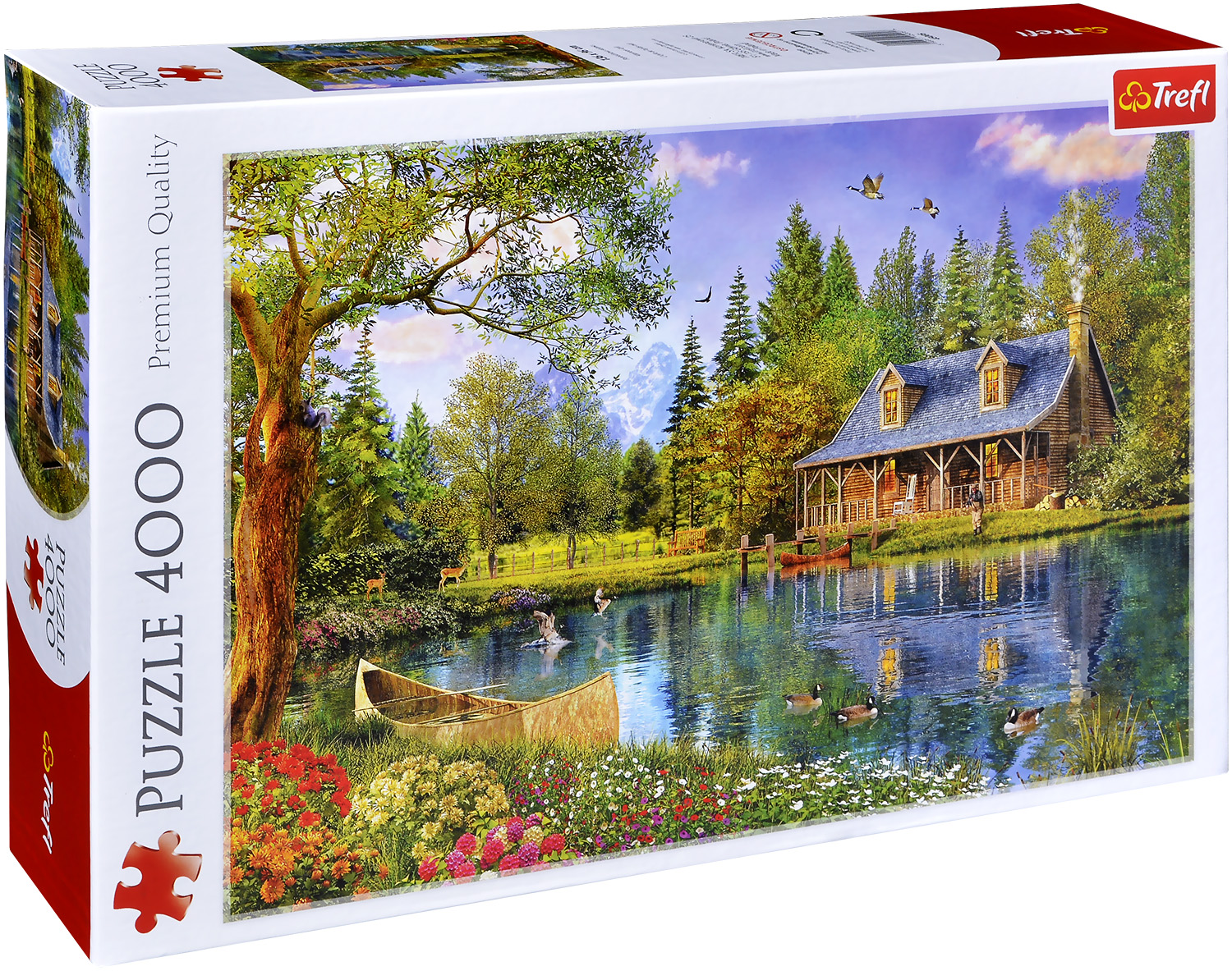 Пъзел Trefl от 4000 части - Следобедна идилия