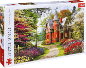 Пъзел Trefl от 1000 части - Викториански дом, Доминик Дейвисън