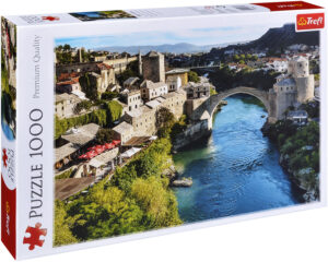Пъзел Trefl от 1000 части - Мостар, Босна