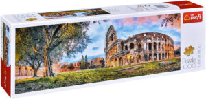 Панорамен пъзел Trefl от 1000 части - Панорама Колизеум