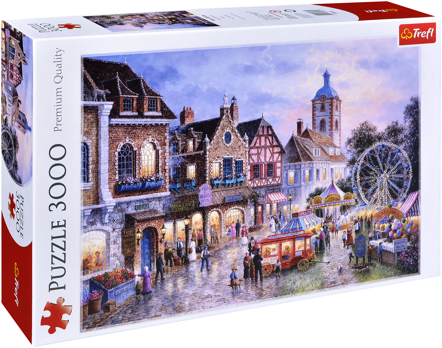 Пъзел Trefl от 3000 части - Арт, Панаир