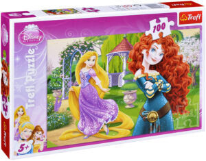 Пъзел Trefl от 100 части - Веселите принцеси
