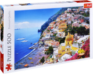 Пъзел Trefl от 500 части - Позитано, Италия
