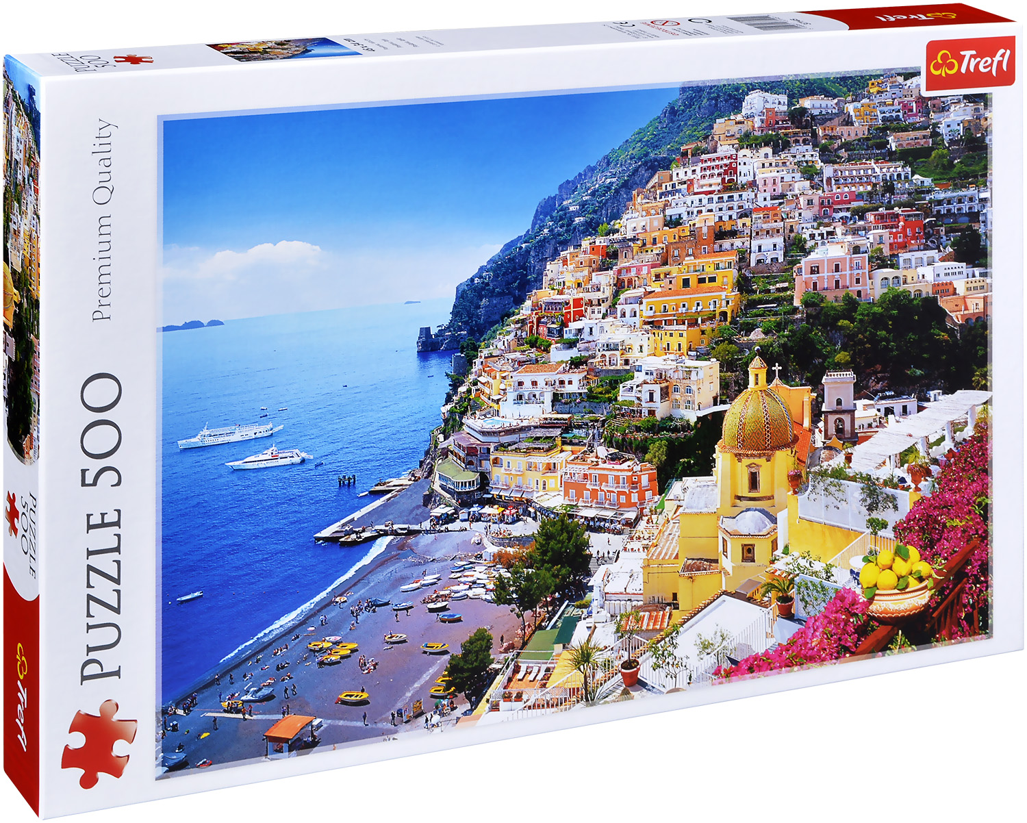 Пъзел Trefl от 500 части - Позитано, Италия