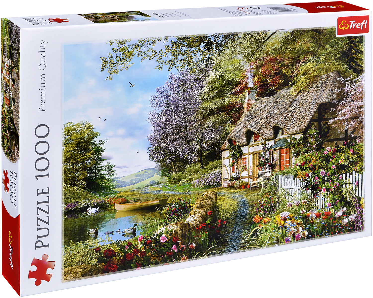 Пъзел Trefl от 1000 части - Очарователен кът