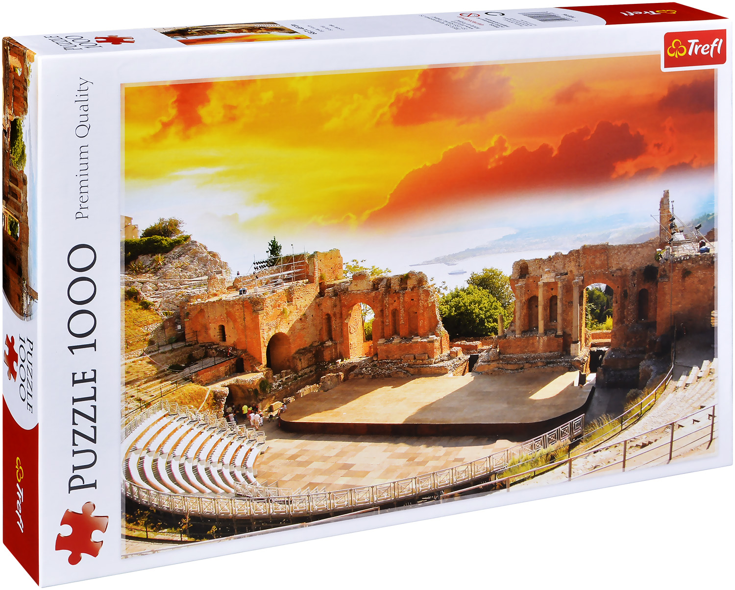 Пъзел Trefl от 1000 части - Сицилия, Италия