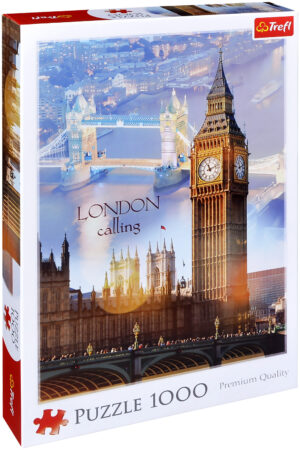 Пъзел Trefl от 1000 части - Лондон призори