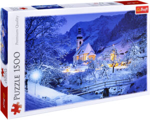 Пъзел Trefl от 1500 части - Рамзау, Баварските Алпи