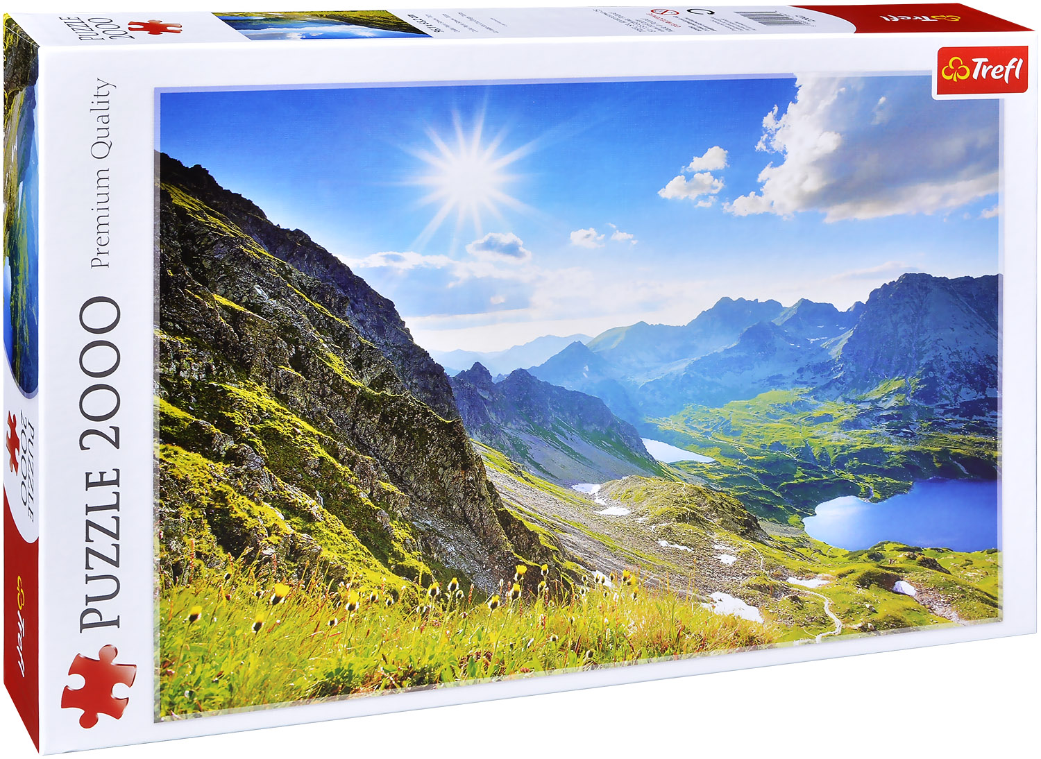 Пъзел Trefl от 2000 части - Долина в Татрите