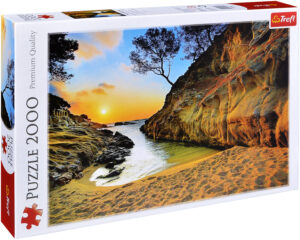 Пъзел Trefl от 2000 части - Изгрев, Коста Брава