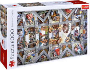 Пъзел Trefl от 6000 части - Таван Сикстинска капела