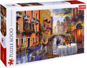 Пъзел Trefl от 6000 части - Романтична вечеря