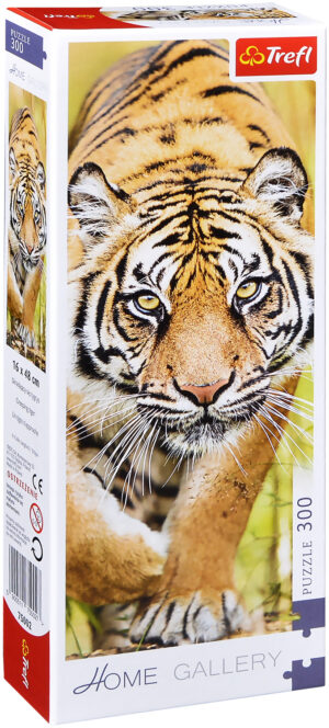 Панорамен пъзел Trefl от 300 части - Тигър