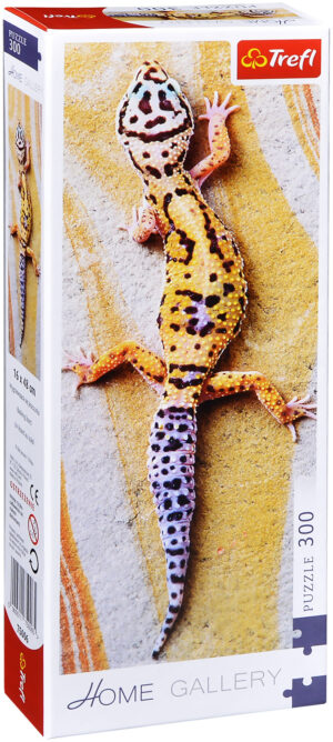 Панорамен пъзел Trefl от 300 части - Гущер