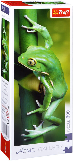 Панорамен пъзел Trefl от 300 части - Малка жаба