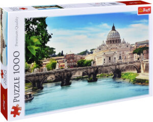 Пъзел Trefl от 1000 части - Мостът на Свети Ангел