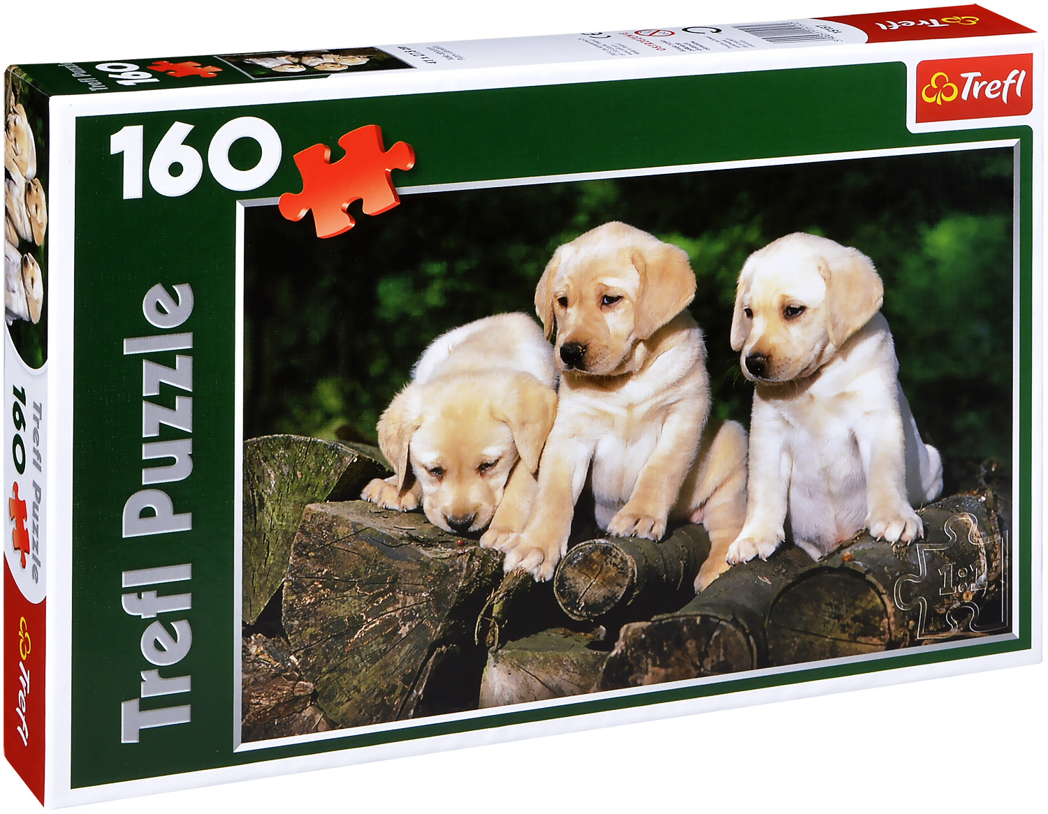 Пъзел Trefl от 160 части - Бебета лабрадори