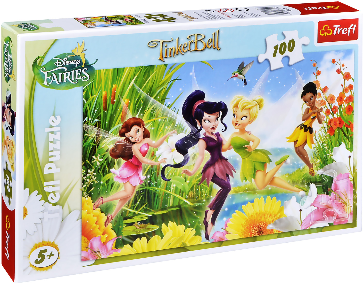 Пъзел Trefl от 100 части - Щастливи феи