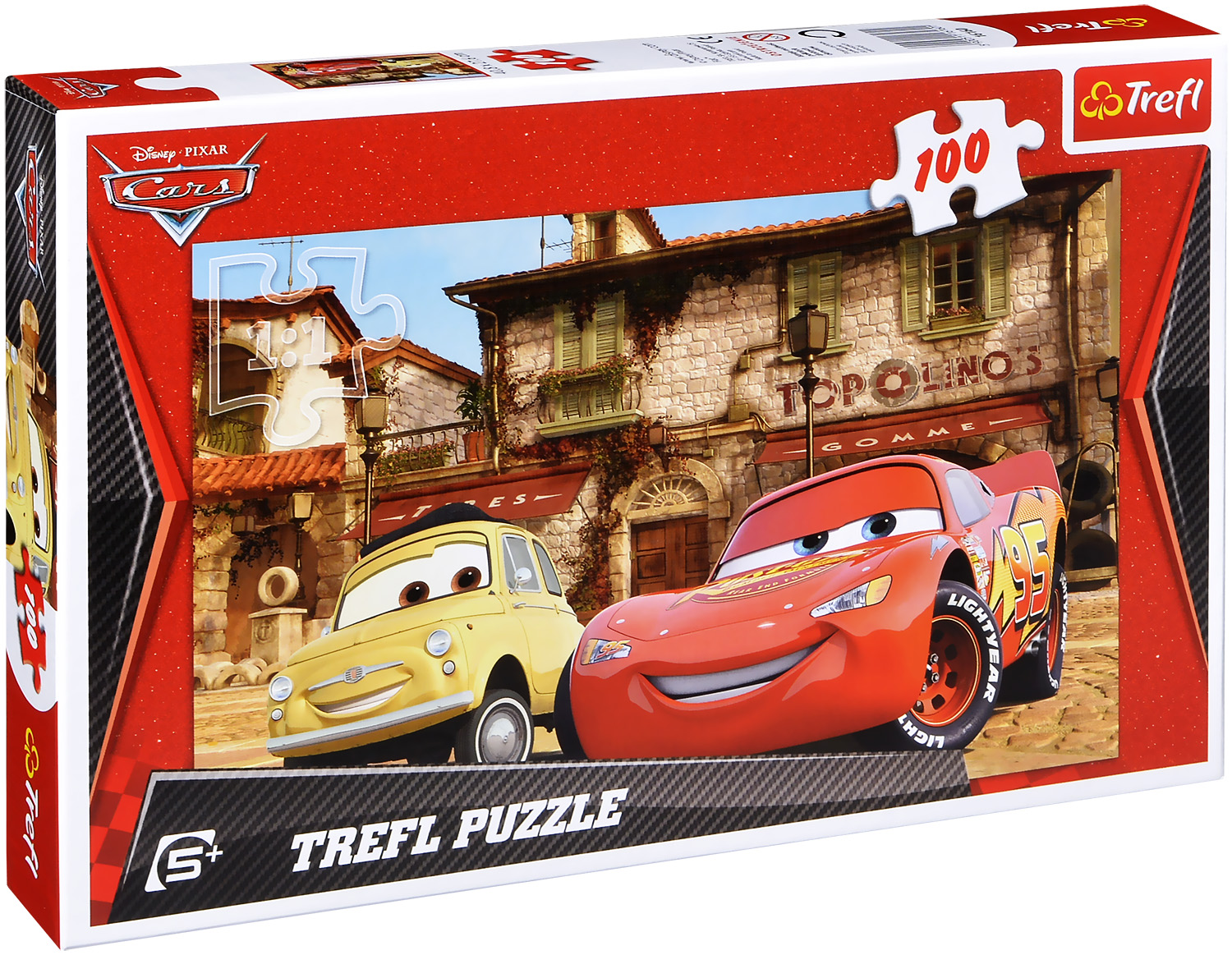 Пъзел Trefl от 100 части - Колите, Приятели