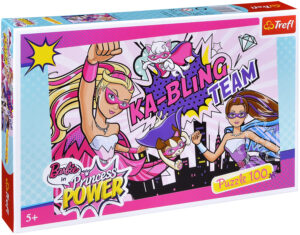 Пъзел Trefl от 100 части - Барби супер принцеса