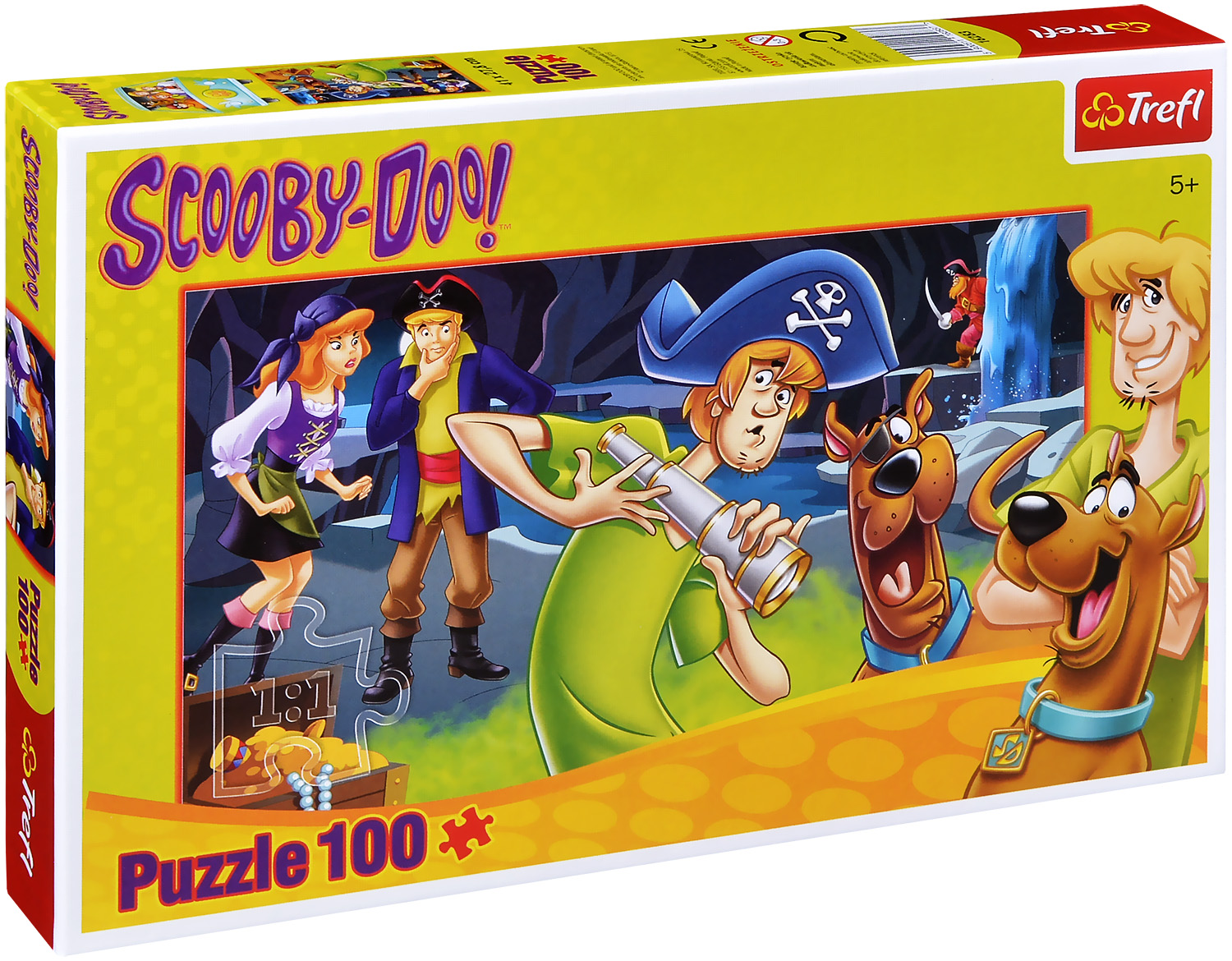 Пъзел Trefl от 100 части - Скуби Ду, Ловци на съкровища
