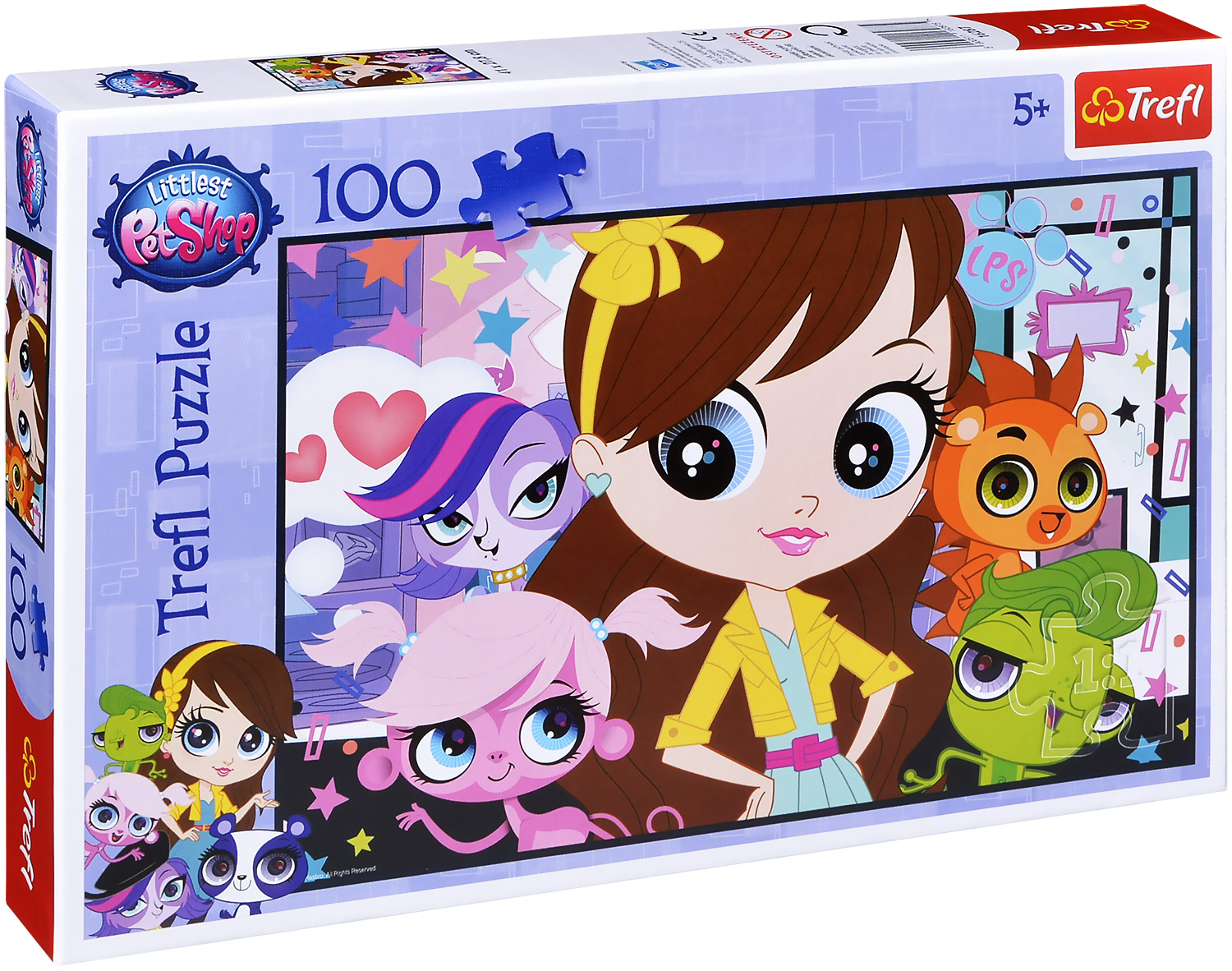 Пъзел Trefl от 100 части - С приятели