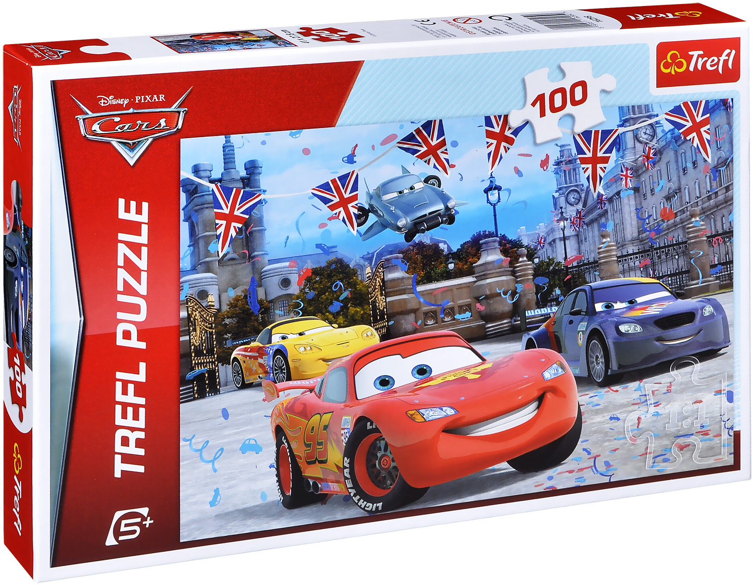 Пъзел Trefl от 100 части - Колите 2, състезание в Лондон