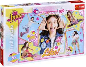 Пъзел Trefl от 100 части - Сой Луна, колаж